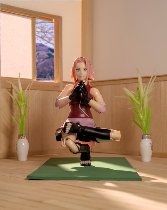 Sakura Haruno yoga